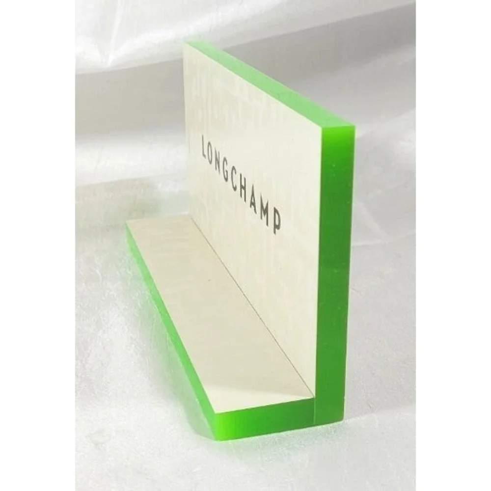 Longchamp Acrylic Retail‎ Advertising Block Sign 3.75